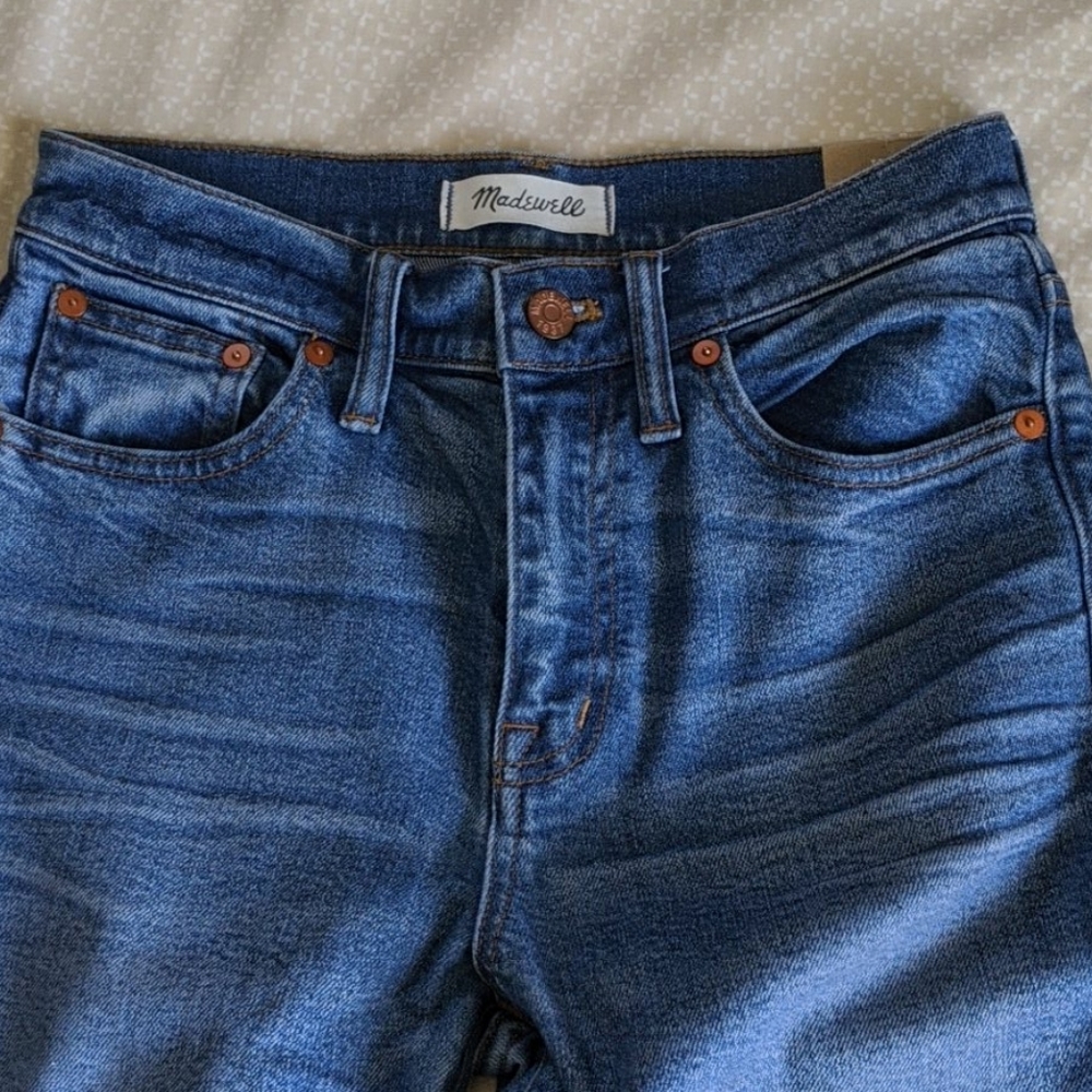 NWT Madewell flea market flares!